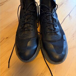 Sorel Men's Black Lace-Up Performance Sneakers